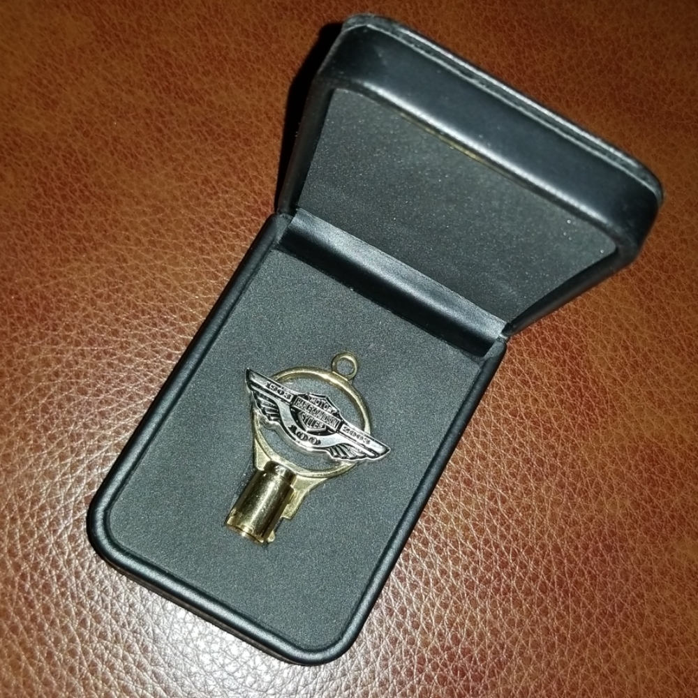 Harley Davidson 100 Year Anniversary Gold Key